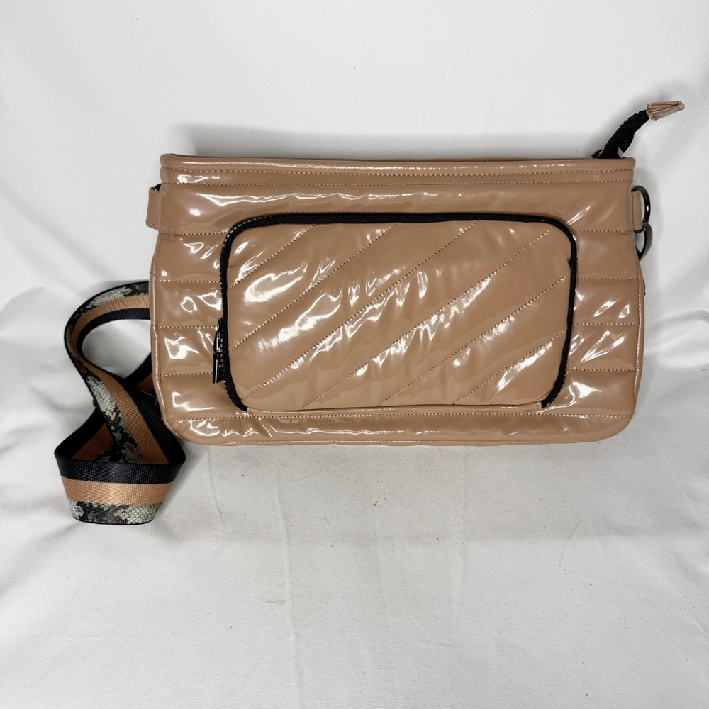 Women's Think Royln Crossbody Bag One Size Beige Black